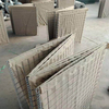 Hesco barrier for flood control and military fortification 