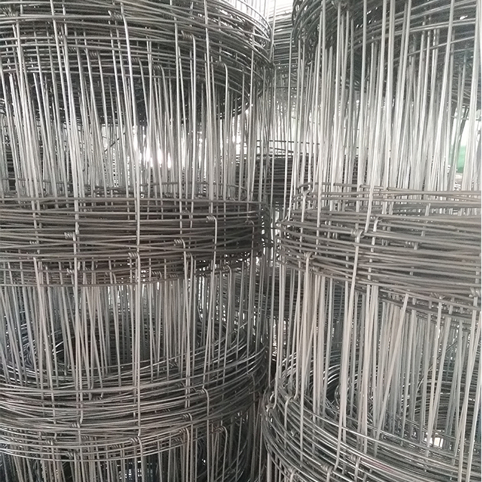 Galvanized iron wire material and farm fence application 2m high tensile game fence