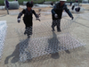 80x100mm collapsible gabion wall cage basket for erosion control
