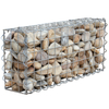 Welded gabion basket wire mesh rock wall