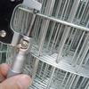 1/4'' aperture pvc coated electro galvanized welded iron wire mesh for fence