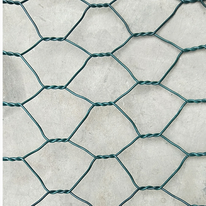 Galvanized iron wire gabion mesh fence material
