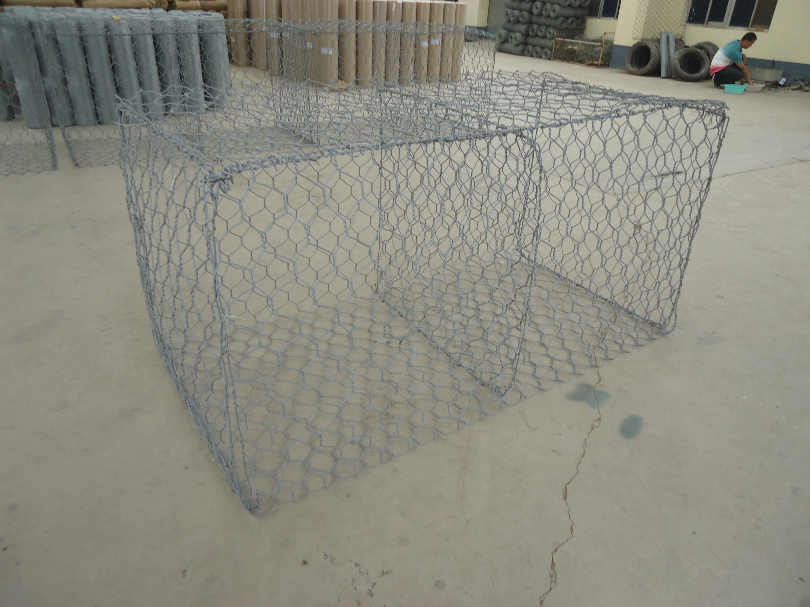 How to assemble gabion box and mattress?