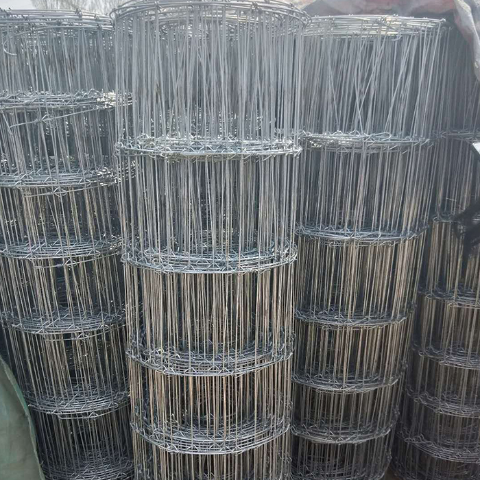 8' fixed knot galvanized game wire farm fence for goat