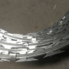 450mm Simple Coil Or Clipped CBT65 Hot Dipped Galvanized Or Stainless Steel Razor Wire