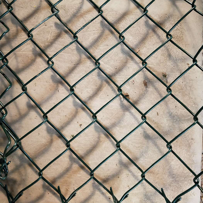 9 gauge cyclone wire 6ft galvanized diamond mesh fence