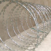 Razor wire coils with loop diameter 600mm used on ship for anti- piracy