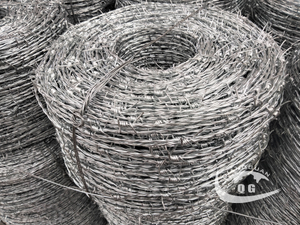 High Quality Galvanized Or PVC Coated Barbed Wire Roll for Farm Fencing, Security Boundaries And Anti-Climb Protection – Durable, Rust-Resistant, Factory Price From China Manufacturer
