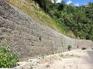 Heavy-Duty Galvanized Gabion Baskets - Double-Twist Hexagonal Mesh for Riverbank Erosion Control & Retaining Walls