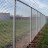 Customizable High-Security Galvanized Chain Link Fence PVC-Coated Chain Link Fencing for Easy Installation