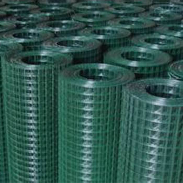 PVC powder coated galvanized welded wire mesh rolls for fence
