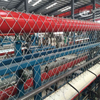 Customizable High Security Chain Link Fence Systems Galvanized Steel PVC Coated Options with Optional Security Toppings
